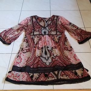 RANNA Gill Anthropologie Tunic Dress